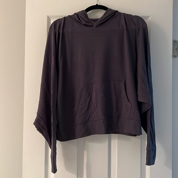Tommy John Cropped Lounge Hoodie - Picture 1 of 5